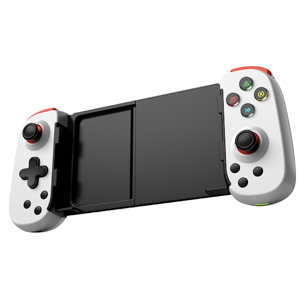 D6DP Sort Mobil Trådløs Spilcontroller til Android og iOS, Cloud Gaming og Fjernafspilning Kompatibel