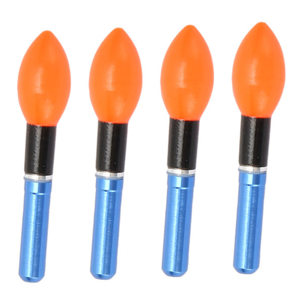 4-pack glödlampa flytande ljus nattfiske glödstick återanvändbar elektronisk fiskeboj röd Red