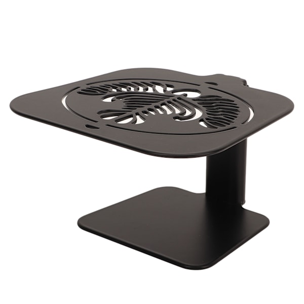 Kaffe vägning rack, höjdjusterbar vattentät kolstål skala stångskyddsställ, kaffemaskin, svart latte art black latte art