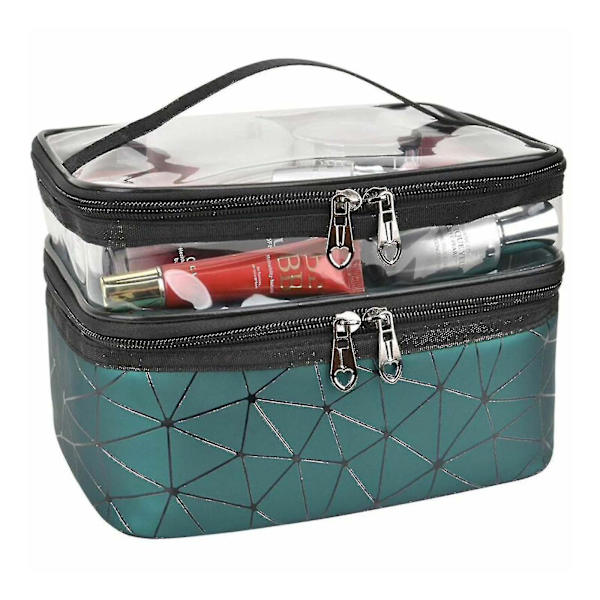 Lar Case Makeup Bag Stora Box Izer green