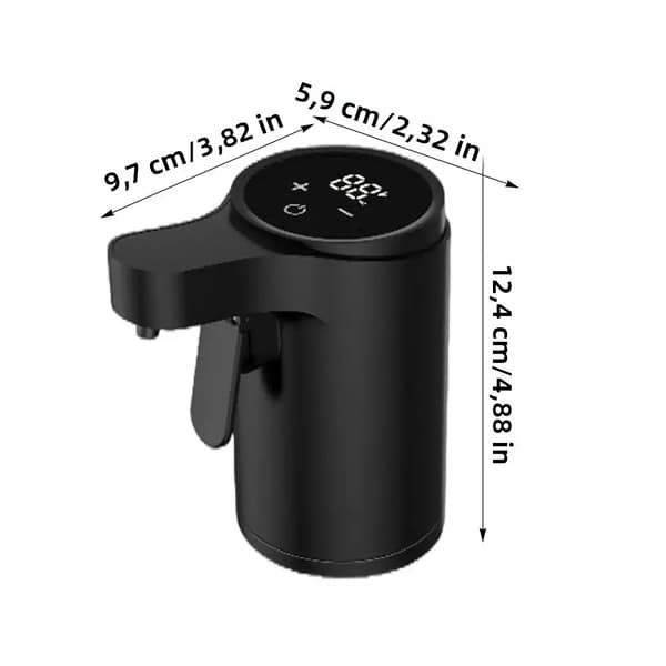 Hvit elektrisk vindispenser karaffel lufter dispenser vinstopper bartilbehør for hjemmebruk White