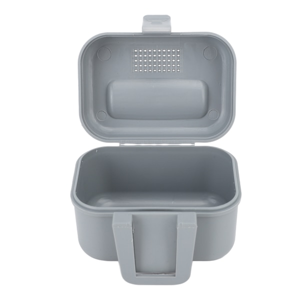 Fiske levande betebox plast vattentät mask bete rack värmebeständig levande bete fiskeutrustning tillbehör låda grå S gray S