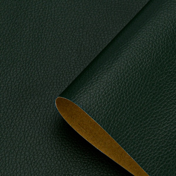 Premium Tjockt Självhäftande Läderlapp för Soffa, Bilinredning Reparation - 25*30cm, Perfekt för att Återställa Säten och Imitera Läder med Hög Kvalitet Dark green