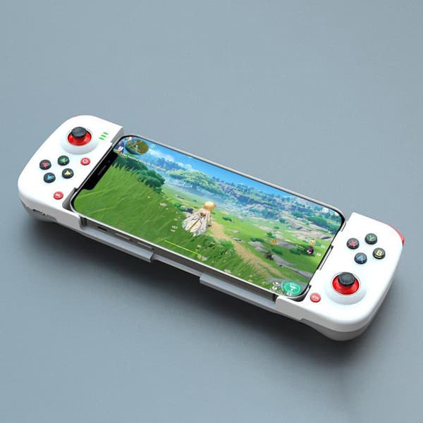 Blå Gamepad D3 BT 5.0 Mobil Controller Kompatibel med Android/iOS/Hongmeng Understøtter Udvidbare Spilcontrollere