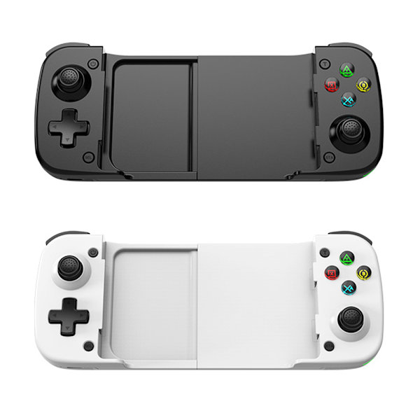 Svart D3s Mobil Spelkontroll Kompatibel med Switch, Android, iOS, PC, Expanderbart Kontrollstöd, ZUIDID