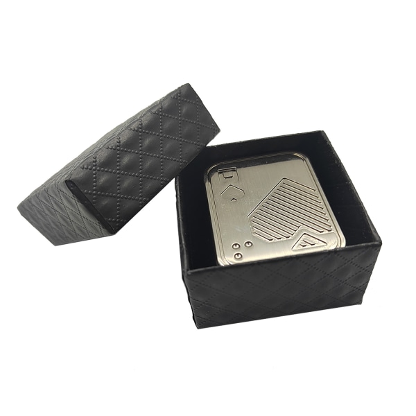 Magnetisk metal fingertop legetøj Metal Poker Push Card Slider AA