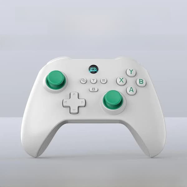 Sort Z03 Trådløs Spilcontroller Kompatibel med PS-stil Konsoller, Switch-stil, PC, iOS og Android