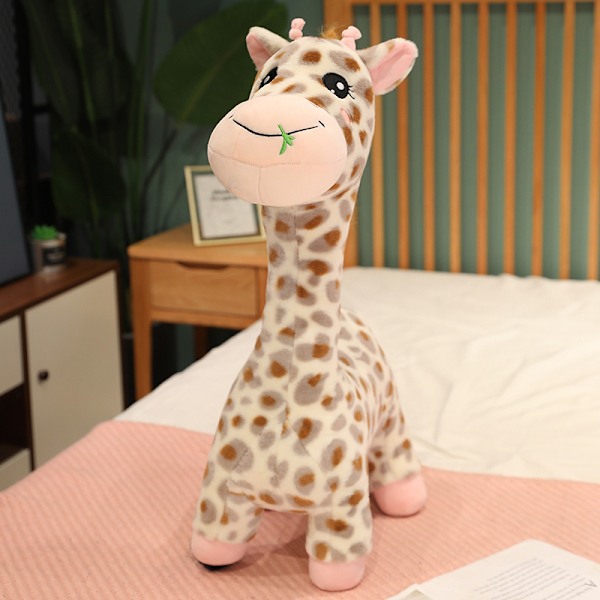 Plush Giraff, 40cm Giraffeplysj  Giraffeleketøy  Plushleketøy for barn Bursdagsgave Søt Tegneseriegiraff