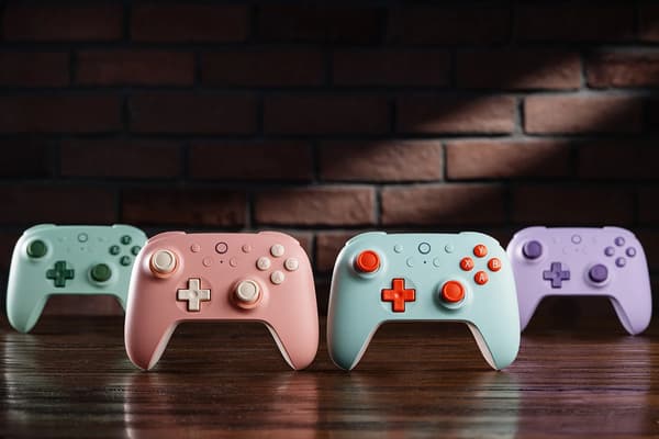 Grøn 2C Ultimate Trådløs Spilcontroller, Kompatibel med PC Windows, Android, USB, Bluetooth, SteamOS