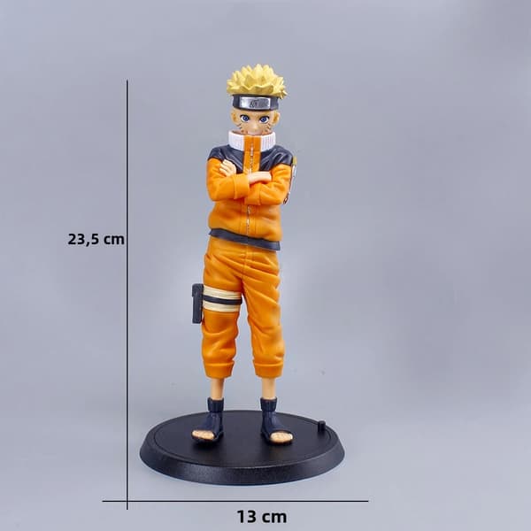 Animefigur-samling inspirert av Ninja Warrior-seriens karakterer, enkel PVC-samleleke-gave