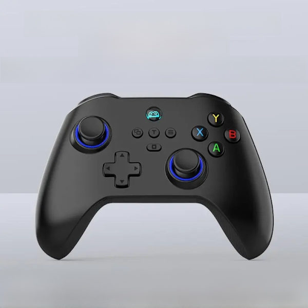 Hvit Z03 trådløs spillkontroller kompatibel med PS-stil konsoller, Switch-stil, PC, iOS og Android