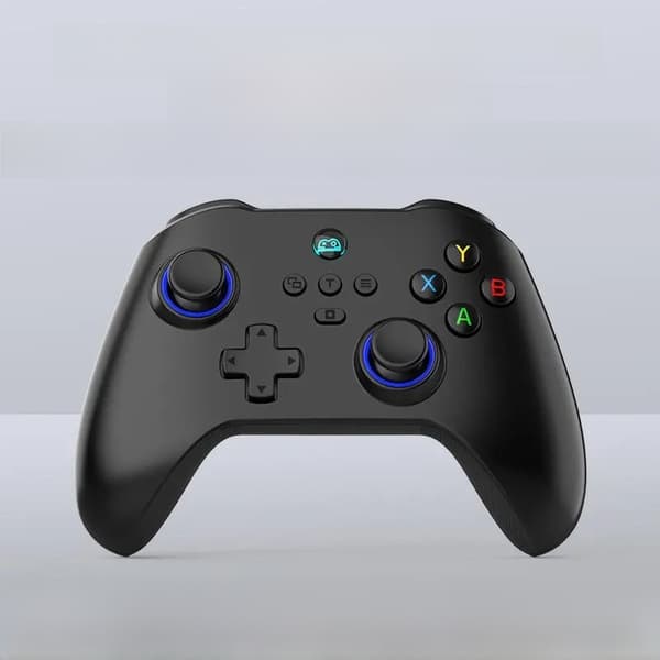 Sort Z03 Trådløs Spilcontroller Kompatibel med PS-stil Konsoller, Switch-stil, PC, iOS og Android