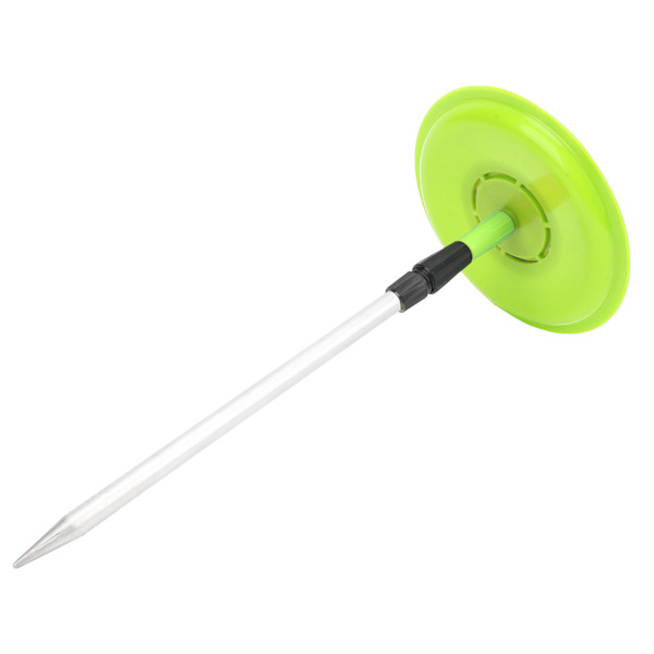 Glow-in-the-dark enkeltlags agnskjål, robust og holdbar magnetisk med jordingskontakt, egnet for utendørs fiskeutstyr, grønn green