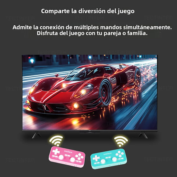 Grön Q103 Bluetooth Trådlös Spelkontroll, Kompatibel med Switch Style, PS3, iOS, Android, PC