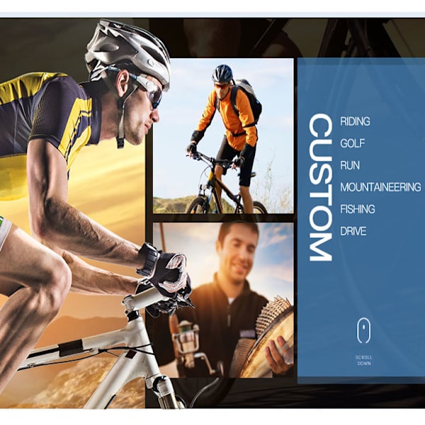 Cykelglasögon för utomhusbruk, vindtäta solglasögon för män och kvinnor, trendiga, bländskyddande, solskyddande sportglasögon, dammresistent material