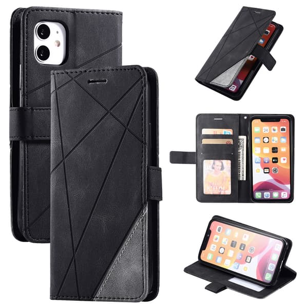 Grön; Äkta läder flipfodral för Samsung Galaxy S21 Plus, stöder 5G, plånboksdesign, sött utseende. green S21 Plus