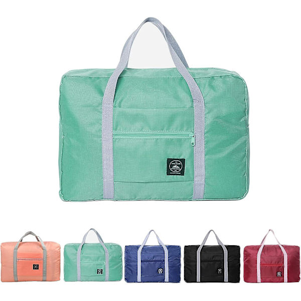Stor Rejsetaske Duffel Tote Bag, Bærbar Foldbar Opbevaringspose Med, Rejsetaske Tøj Opbevaringspose, Vandafvisende Rejsetaske Tote Bære Ba