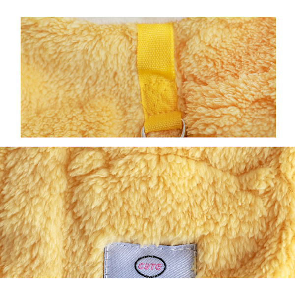 Hundkläder för små och medelstora hundar - Höst- och vinterkläder med koppelögla - Teddy Biker XL