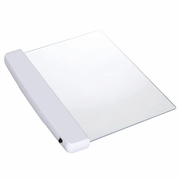 LED Fullside Leselys – Transparent Panellampe, Trådløs Design (Svart) 1