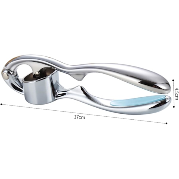 Ingefærknuser Saftpresser Hvidløgs Rivjern Hvidløgshakker Hård Hvidløgsknuser Manuel Saftpresser Ingefærhakker Manuel Hvidløgshakker Metal Hvidløgshakker L Blue Size 1