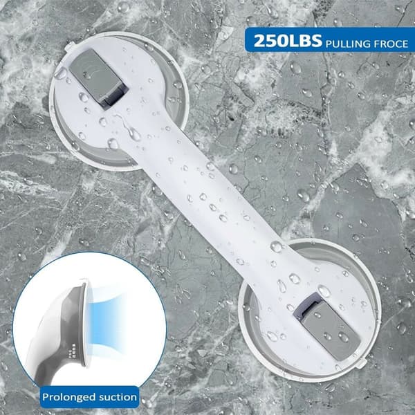 WC-tukikaide, imukuppikahva, 2 suihkun tukikaidetta, 30 cm