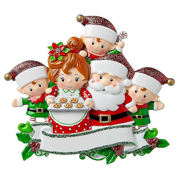 Julopynt familj julgransdekoration kula julgransprydnad nr3614 E