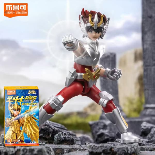 Tilfeldig Anime Kriger Actionfigur Inspirert av Myth Armor-serien, 10–11 cm PVC Samleobjekt