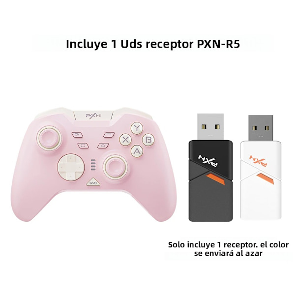Svart Bluetooth-spelkontroll, kompatibel med Switch, PC och Android-enheter, Hall-triggers, Multi-Mode Design