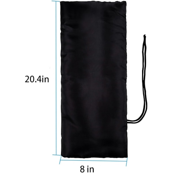 Utomhuskranöverdrag för vinterfrostskydd, 20,4 tum x 8 tum slanganslutningsöverdrag för vinter, återanvändbart tjockare vattentätt isolerat kranöverdrag 20.4"X8" faucet cover
