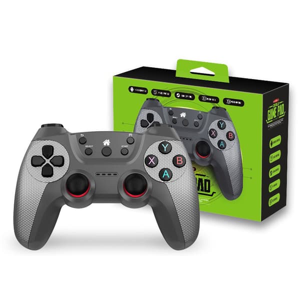 Trådløs USB 2.4G Game Controller Kompatibel med PC, Android, TV Box, Linux, PS3