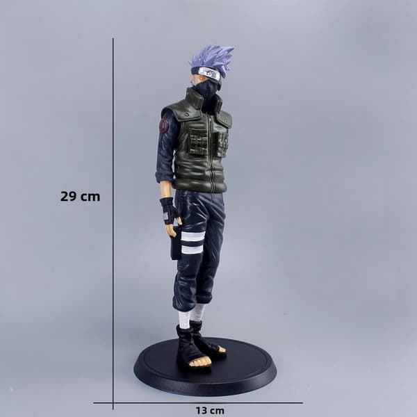 Anime Figur Samling Inspirert av Ninja Warrior Seriefigurer, 4 stk PVC Samleleke Sett