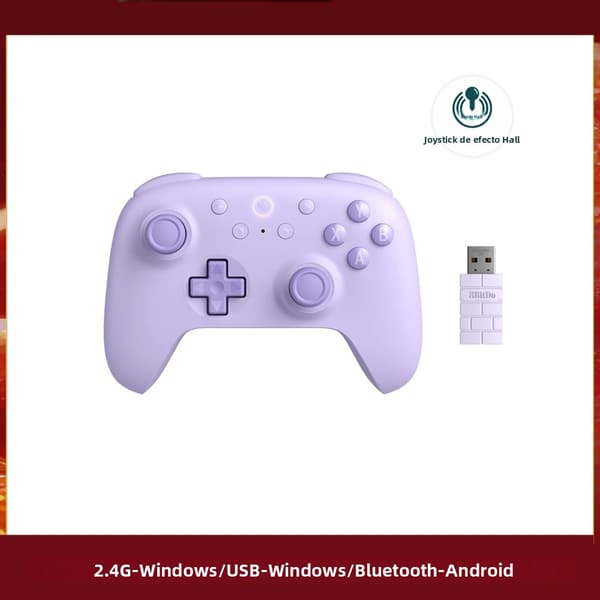 Fersken Grøn 2C Ultimate Trådløs Spilcontroller, Kompatibel med PC Windows, Android, USB, Bluetooth, SteamOS