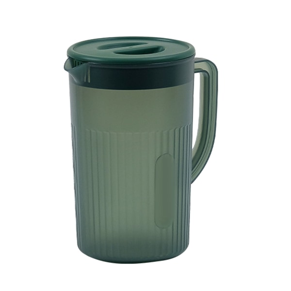 Plastkjele med stor kapasitet med lokk, høytemperaturbestandig juice-te-kaldkjele, mørkegrønn dark green