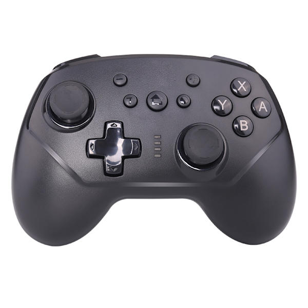 Sort trådløs Bluetooth Gamepad Kompatibel med Switch OLED / Lite og PC