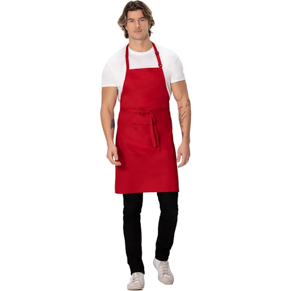 Chef Works Unisex Köksförkläde för Slakt Red