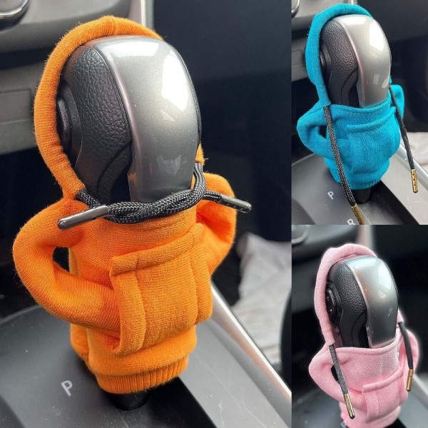 Gear Shift Knop Hættetrøje Knop Hættetrøje Sweatshirt ROSA pink