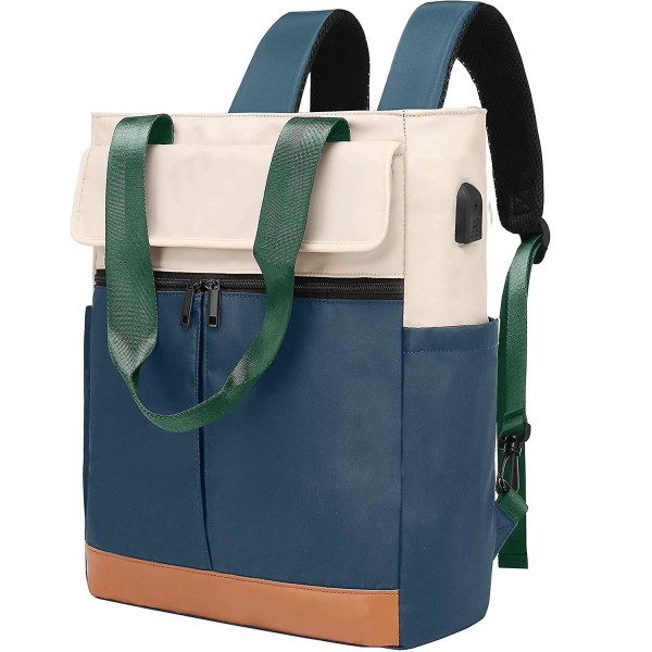 Resväska utomhus ryggsäck laptop handväska mode ryggsäck grön