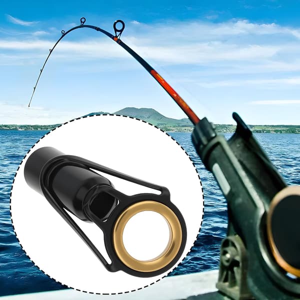 Sarja 6 mustaa vavanohjainta, 5–7,5 mm, vaihtovavanohjaimet onkivavoille