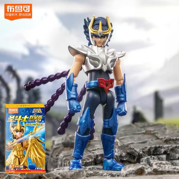 Tilfeldig Anime Kriger Actionfigur Inspirert av Myth Armor-serien, 10–11 cm PVC Samleobjekt
