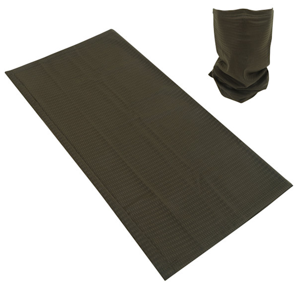 Ulkoilun urheilumaaginen huivi, hengittävä jääsilkki UV-suojanaamio, polyesteripanta (armeijanvihreä) military green