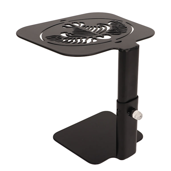 Kaffe vägning rack, höjdjusterbar vattentät kolstål skala stångskyddsställ, kaffemaskin, svart latte art black latte art