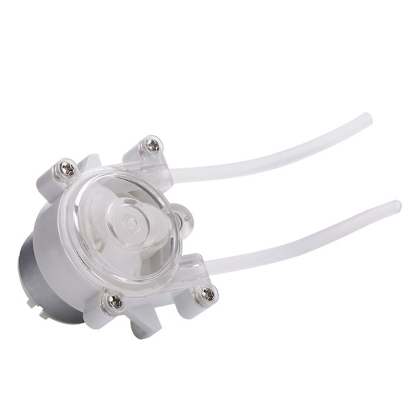 DC doseringspumpe peristaltisk doseringshoved til DIY akvarium/kemisk laboratorieanalyse vand 6v