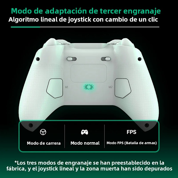 Hvid Z03 Trådløs Spilcontroller Kompatibel med PS-stil Konsoller, Switch-stil, PC, iOS og Android