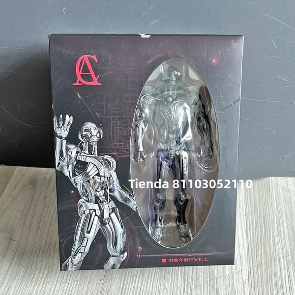 Sci-Fi Skurk Actionfigur i Eske Inspirert av Robot Conqueror-serien, PVC Samlerobjekt Gave