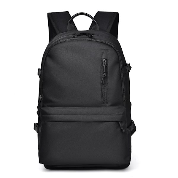 Ryggsäck Stor Kapacitet Vattentät Ryggsäck Dam Casual Datorväska Herr Ungdom Student Skolväska Reseväska Unisex Ryggsäck Svart Black