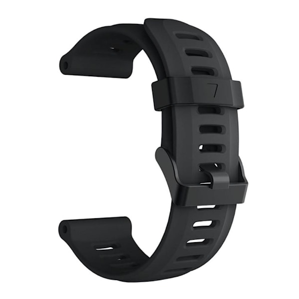 Silikonrem for Garmin Fenix 5X / Fenix 3 - black