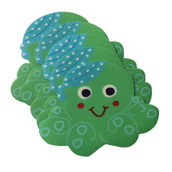 1/2/3/5 5st Badkar Non För Slip Safety Treads Sticker Octopus 140X140mm 1Set