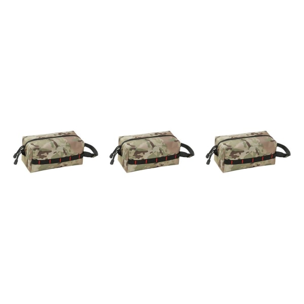 2/3 För Tissue Case Box Förvaringsväska Hållare Case Organizer för Camouflage 3PCS