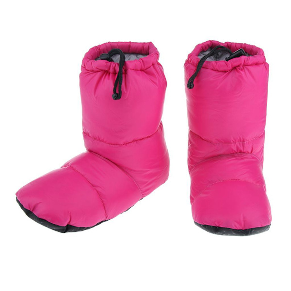 1/2/3 Vita duntofflor Vintervarma campingtältfotskor Rose Red XL 1 Pc