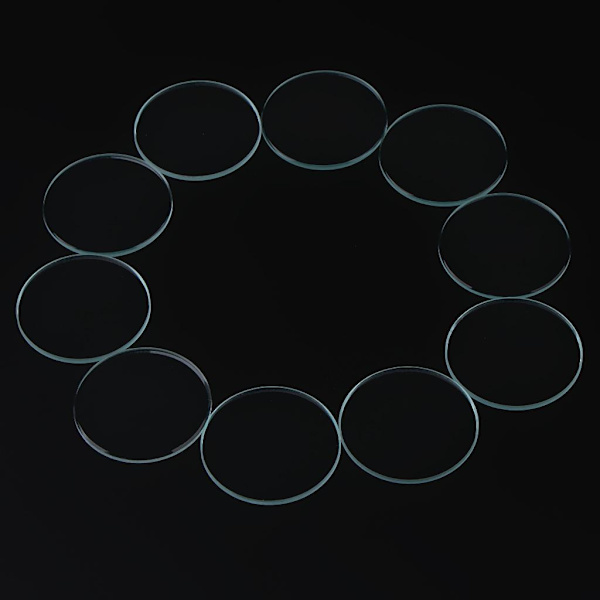 1/2/3/5 10 st 1 mm tjock platt watch Byt ut del Clear 24 1Set